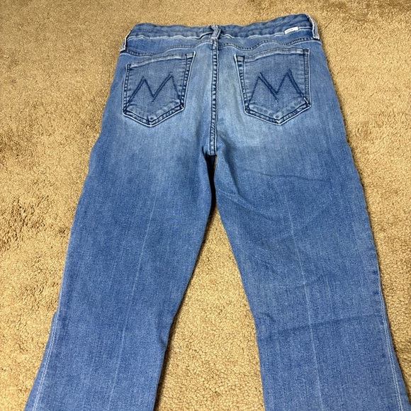 MOTHER The Looker Ankle Light Wash Skinny Jeans Women’s Size 27 Zipper Fly - Picture 8 of 13
